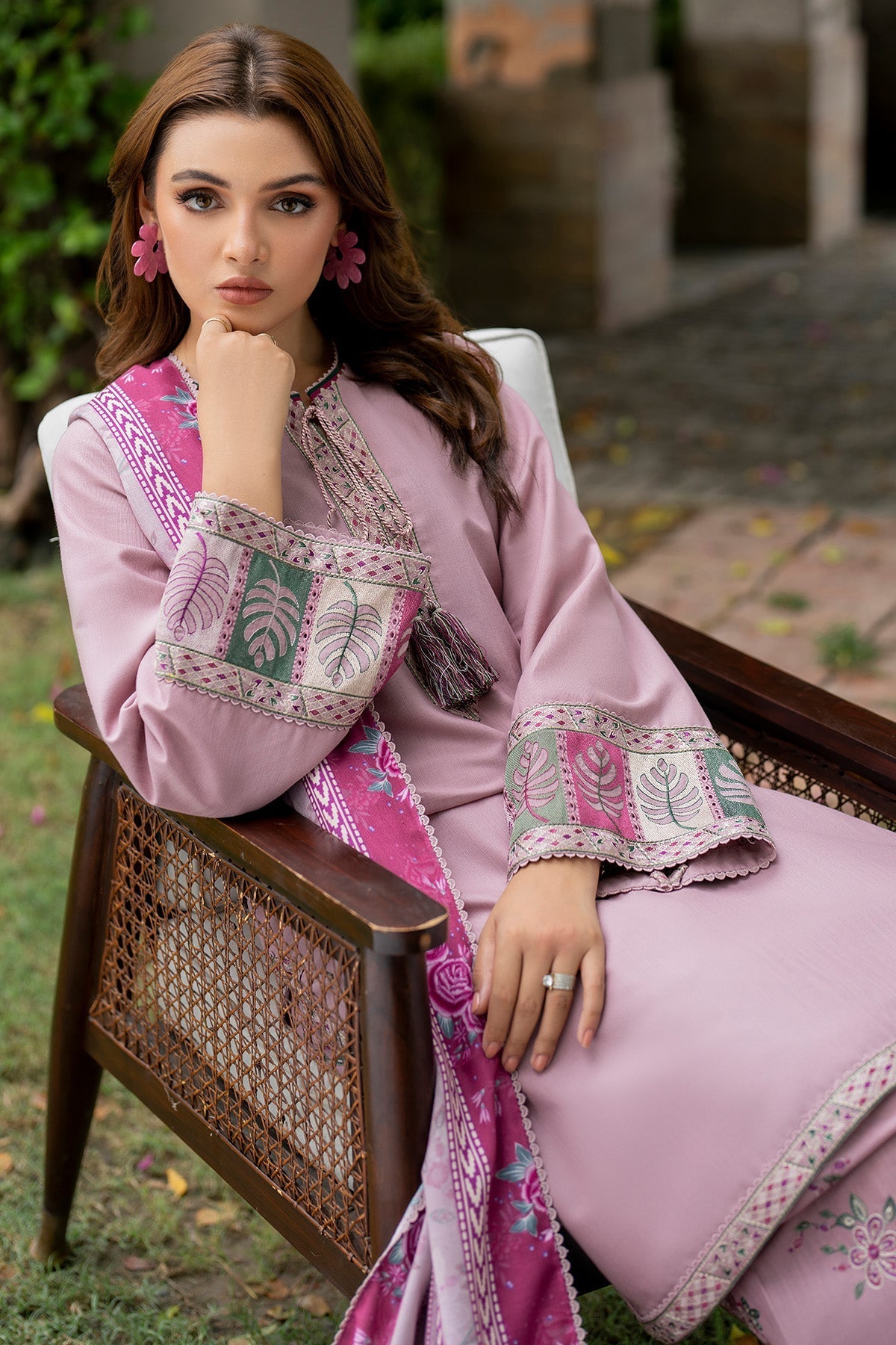 Gul-e-Zar EMB Cotton Lawn 3PC