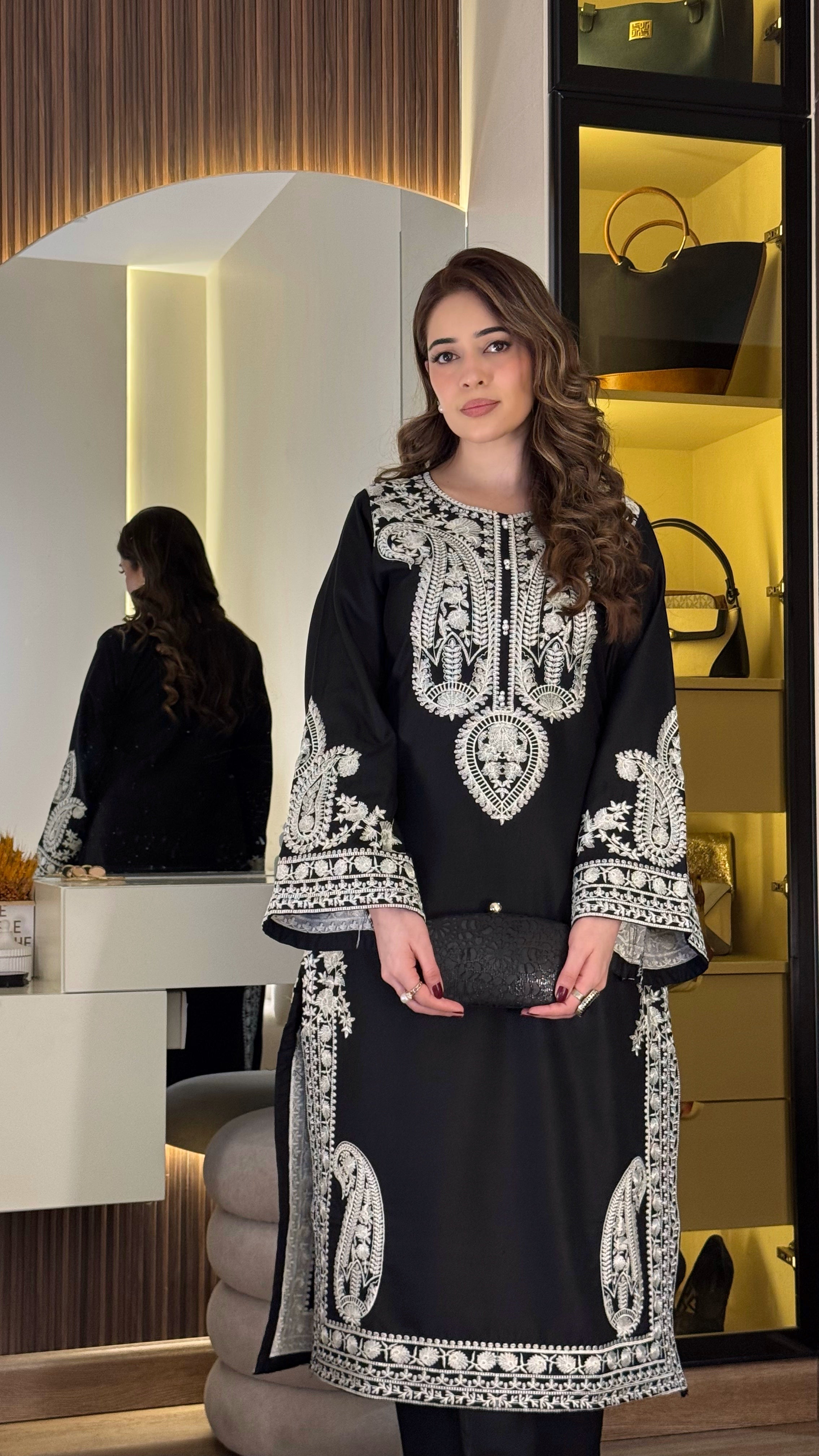 Zeenat Embroidered 3PC Dress