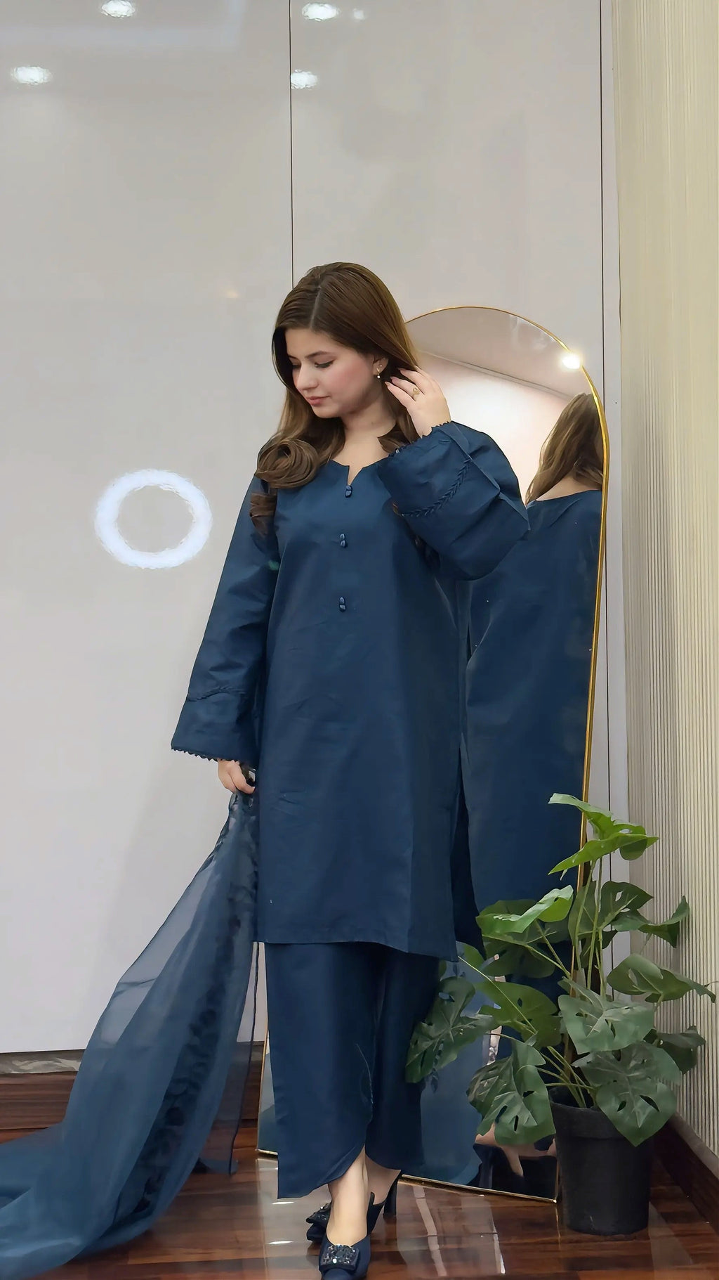 Sahiba Embroidery 3 Piece - Cotton Lawn Dress