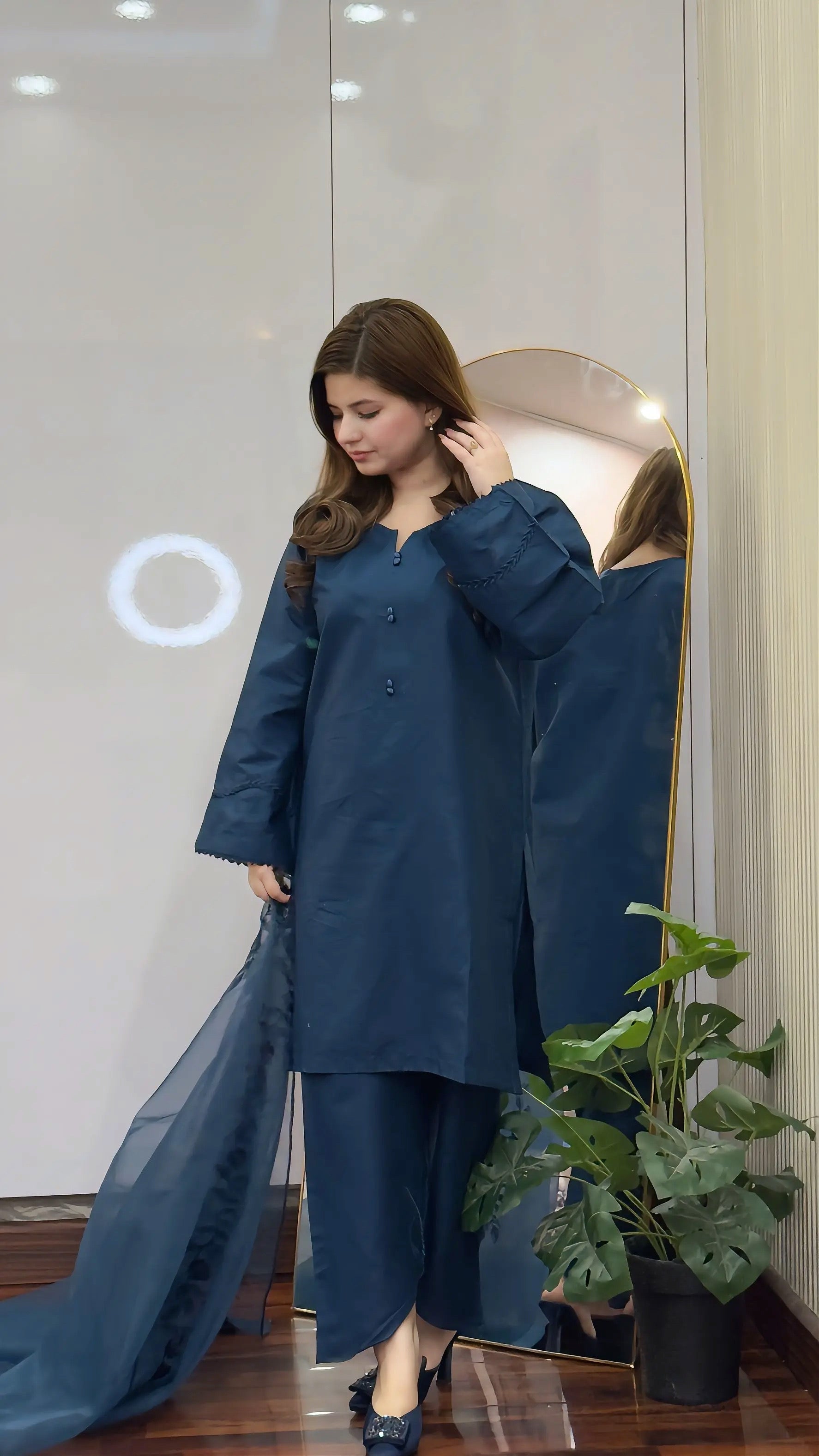 Sahiba Embroidery 3 Piece - Cotton Lawn Dress