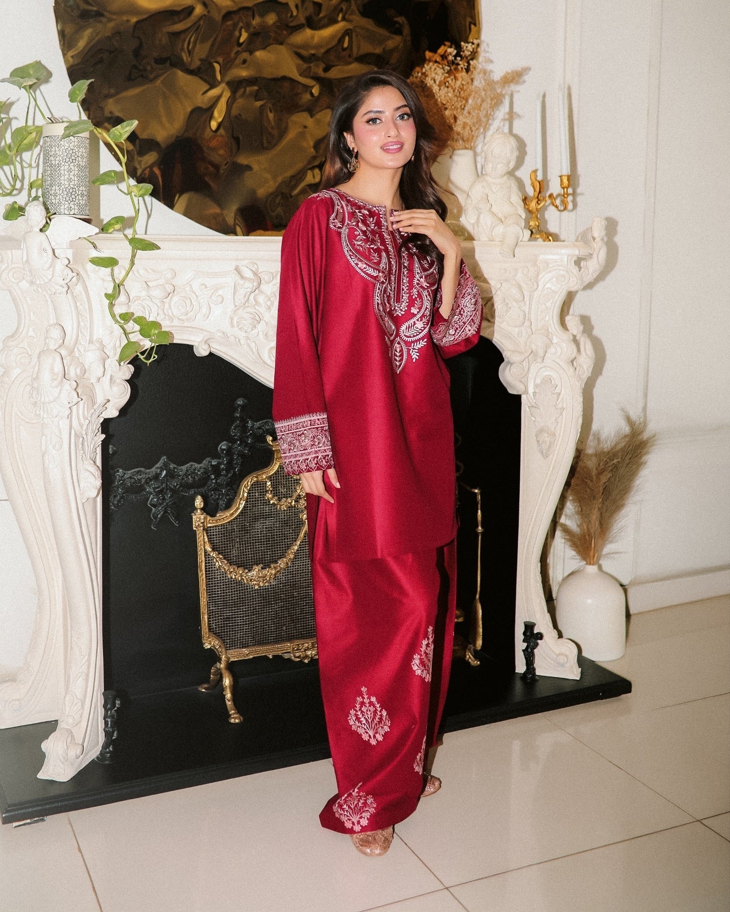Noor-e-Muhabbat EMB Lawn Dress