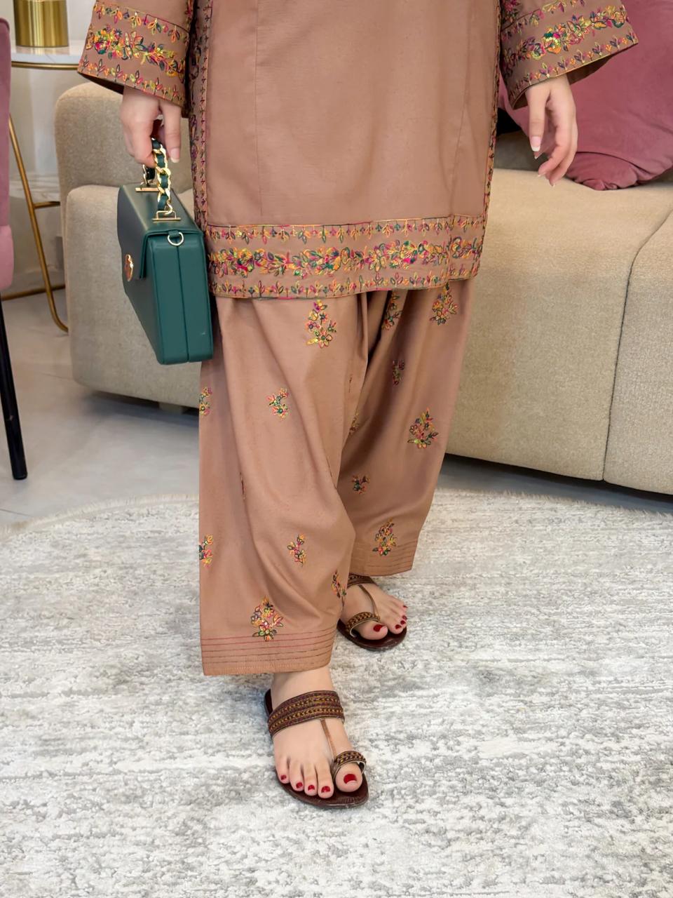 FEFA – Luxury Multi Embroidered 2-Piece Set (Stitched)