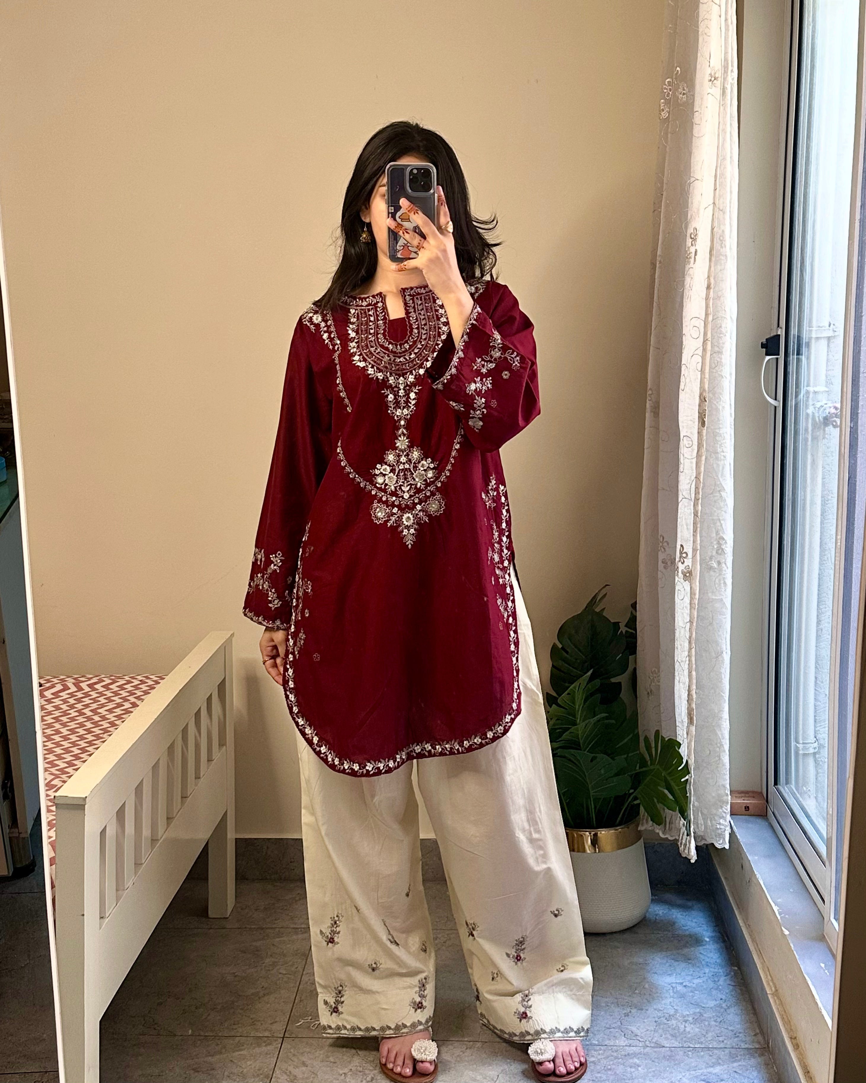 Amara - Embroidered 2PC